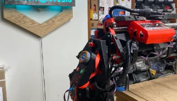 Подставка для подвески циферблата FluidNC на пластине YZ ... 1