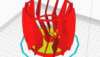 Шатающееся колесо Maker's Muse Дизайн колеса робота от 3D... 1