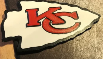 Логотип Kansas City CHIEFS Arrowhead (FLAT REMIX) Футболь...