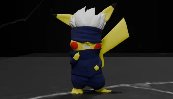 Пикачу х Годжо - мэшап Pokemon JJK 1
