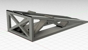 Масштаб дисплея 1:64, грань "x"