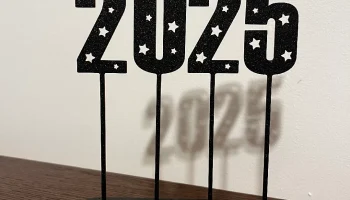 Новогоднее украшение 2026, топпер на торт... Новогоднее украшение 2026, топпер на торт...