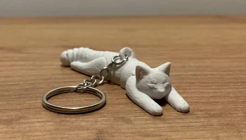 Шарнирный кот (брелок)