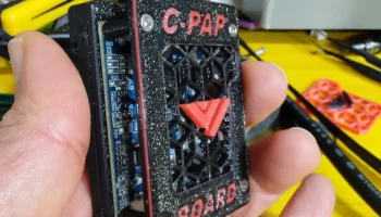 Поддержка платы C-Pap на DIN-рейке 7