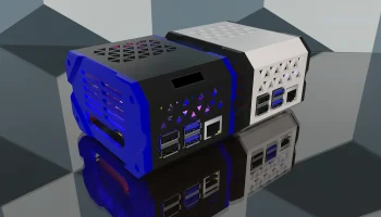 Корпуса Raspberry Pi 3/4 - низкопрофильный ICE Tower 3