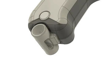 Брелок Luger P08 Parabellum Fidget 7
