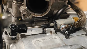 Термозащита Aprilia SXV Magura Hymec, проставка и инструк... 5