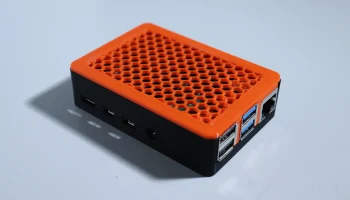 Чехол для Rasberry Pi 4 Model B с сетчатой ​​крышкой на з... 1