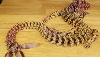 Полностью шарнирный Flexi Dragon с возможностью печати на.. 4