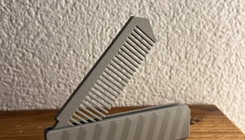 3DWORKBENCH Складная расческа 1