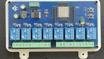 Крепление для реле ESP32 X8