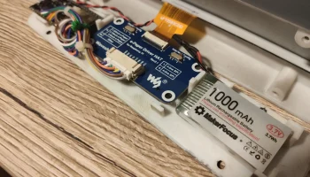 Подставка для электронной бумаги ESP32 5