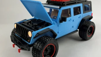 JEEP WRANGLER - МАСШТАБ 1:12 (С ФАРАМИ) 1