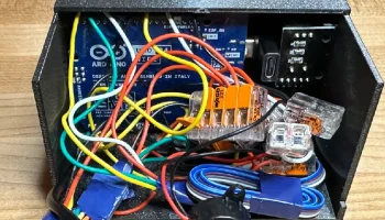 Arduino Uno R4 плюс корпус поворотного энкодера............