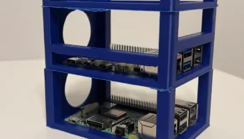 Стойка для кластера Raspberry Pi
