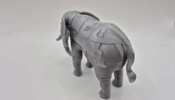 3D Пазл Слон (45 деталей) 6