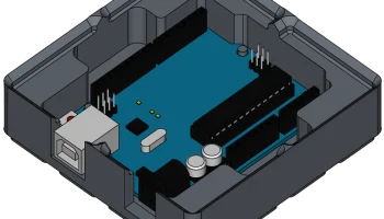 Держатель Gridfinity Arduino UNO