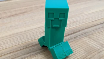 Шарнирный Minecraft Creeper: печать на месте............ 1