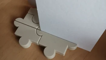 Kartenst&auml;nder в Puzzledesign / Подставка для карточек в с...