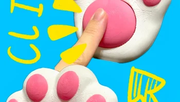 Кликер Cat Paw Fidget - Магниты на холодильник... Кликер Cat Paw Fidget - Магниты на холодильник...