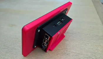 Корпус Raspberry Pi с сенсорным экраном 7 дюймов... Корпус Raspberry Pi с сенсорным экраном 7 дюймов...