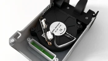 Корпус вентилятора Bambu Lab - изменение цвета логотипа -... 1
