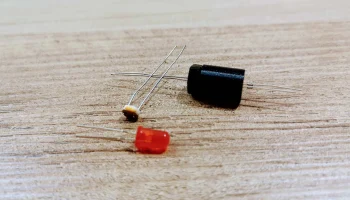 Трубка для оптопары своими руками LED+LDR........