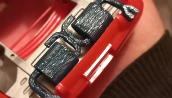 Выхлопная система Honda NSX в масштабе 1/24.............