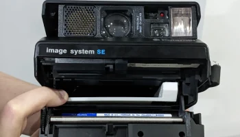 Polaroid Spectra itype и адаптер для упаковки пленок на 6... 1