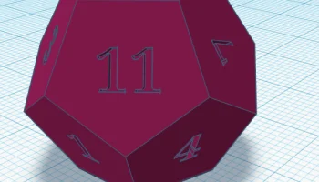 Додекаэдр (12-гранный кубик) 1