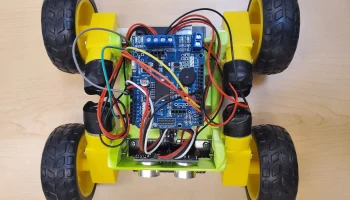 Автомобильное шасси Arduino 4WD 2