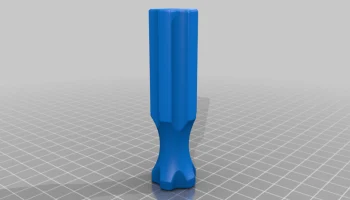 Ручной грифель для Bohrfutter или Bithalter 1/4", 6,35 мм.. 4