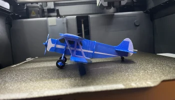 Биплан (Waco YKS-6) конструктор 5
