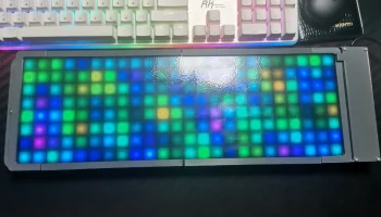 Светодиодный дисплей WS2812B 5050 RGB 8x24 (Arduino)........