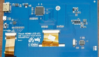 Корпус Waveshare с 7-дюймовым ЖК-дисплеем HDMI (C) 5