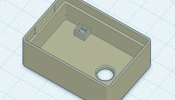 Обновленная верхняя часть корпуса камеры ESP32. 1