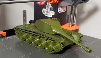 Модель танка AMX CDC в масштабе 1:48 4