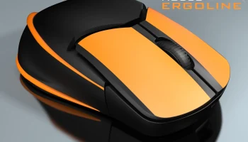 Корпус мыши ERGOLINE - HyperX Pulsefire Saga 6