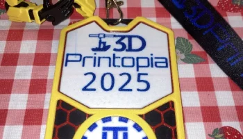 Значок Printopia 2025 - Voron Design 3D модель