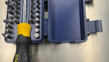 Прочная коробка с вкладышем для отвертки Stanley STH0-708.. 1