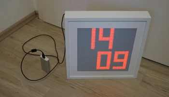 Светодиодная матрица (16x16) в фоторамке Ikea SANNAHED, п... 1