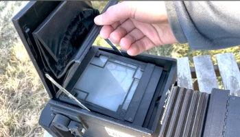 Подставка из матового стекла для зеркальных камер Graflex...