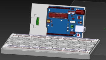 Держатель Arduino Uno