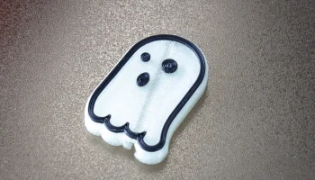 Украшение со спицами велосипеда Spooky Ghost 1
