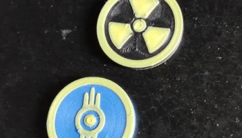 Евро-монета Vault Tec и радиоактивная тележка........ 1