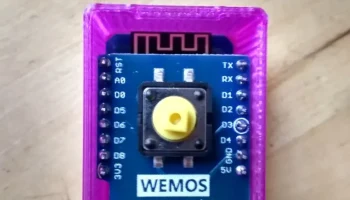WeMos D1 Mini и чехол для защиты кнопок 1
