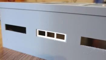 *ОБНОВЛЕНИЕ* 3D-печать - Fahrzeughalle mit beweglichen Rolltoren H0 / 1:87 verschiedene Gr&ouml;&szlig;en 4