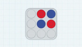 Карманная игра Tic Tac Toe МИНИ 4