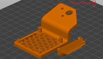 Легкий кожух вентилятора Ender 3 V3 SE 1