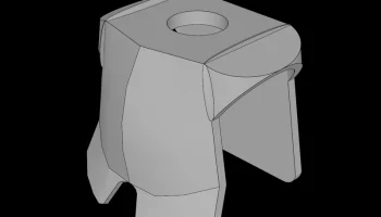 Бронированная пластина для минифигурки, совместимая с Leg...
